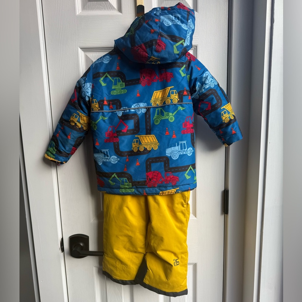 Mixed Set - The Children’s Place Jacket and Arctix Snow Bib, 3T Bright Yellow - Picture 2 of 10